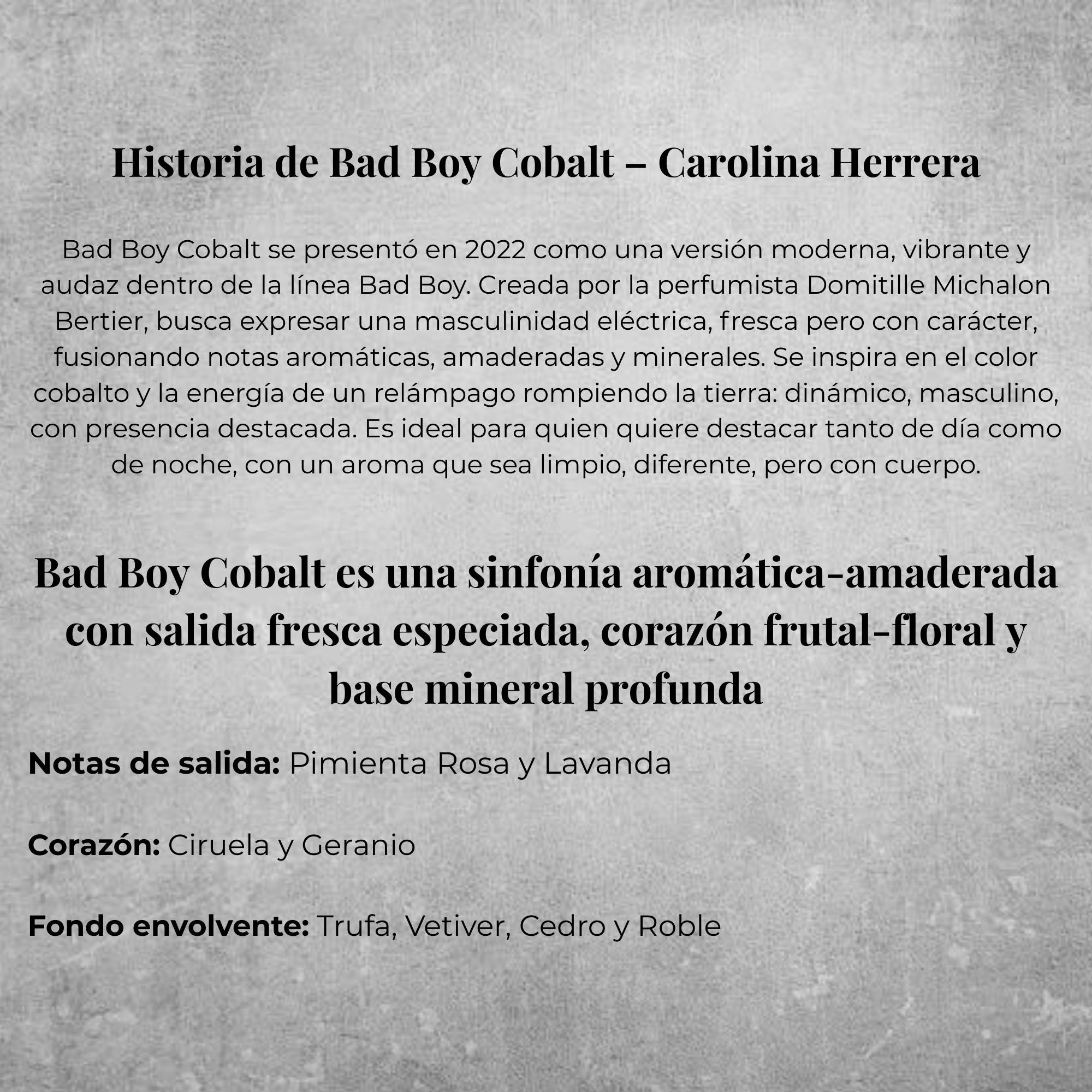 Carolina Herrera Bad Boy Cobalt Parfum 100ml