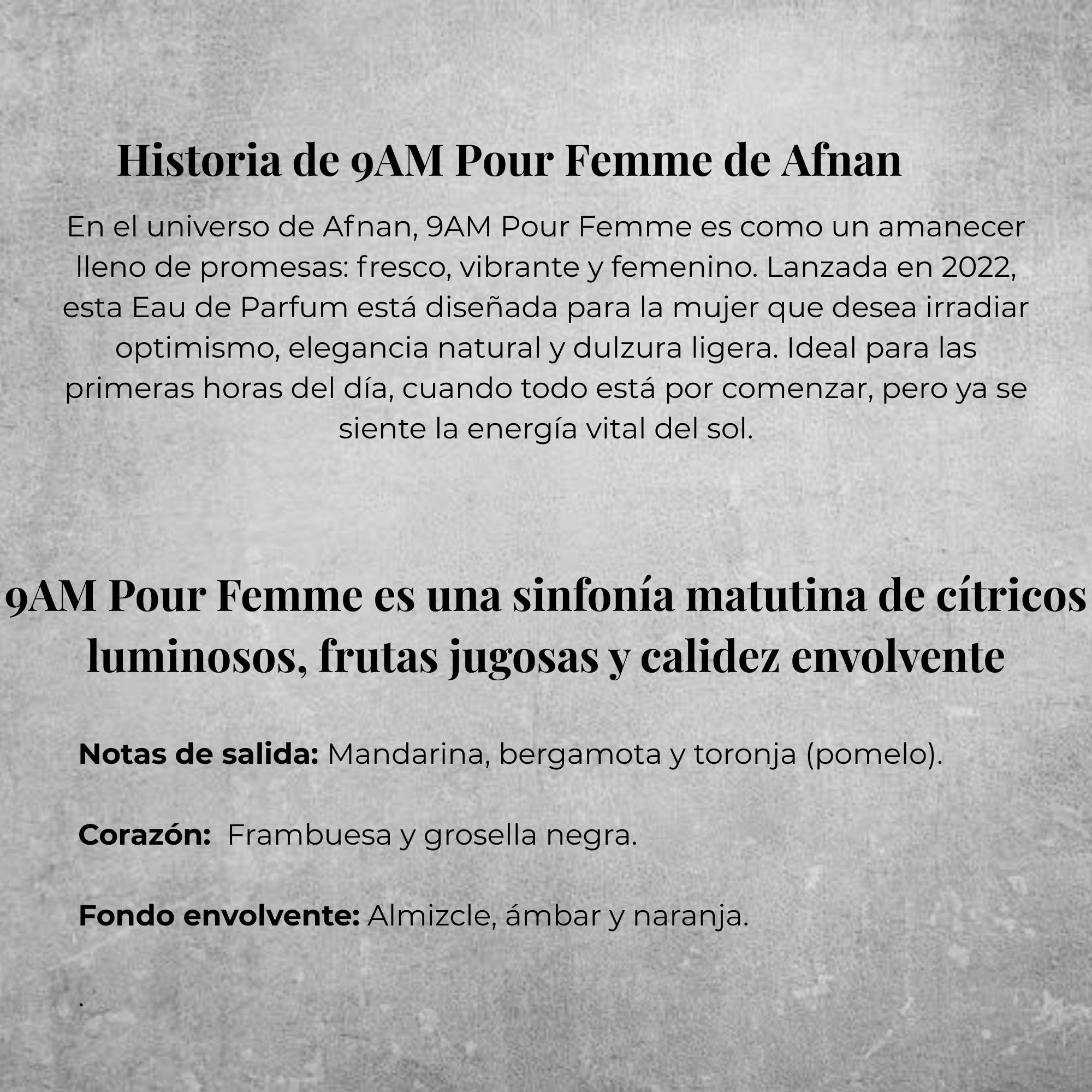 Afnan 9Am Pour Femme EDP 100ml