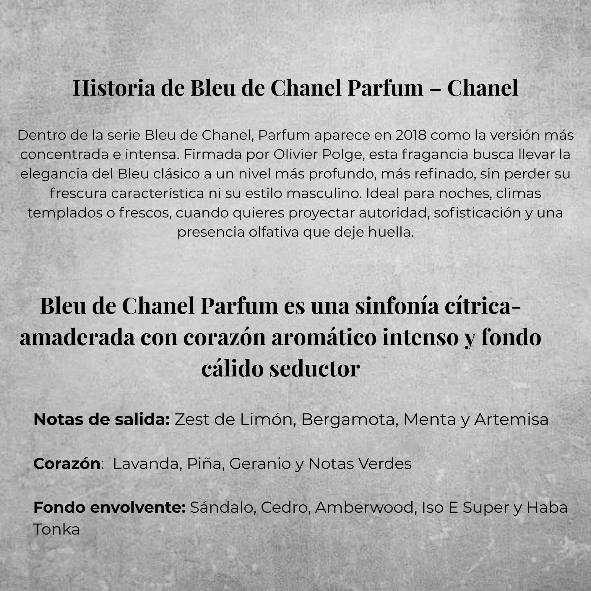 Chanel Bleu de Chanel Parfum 100ml
