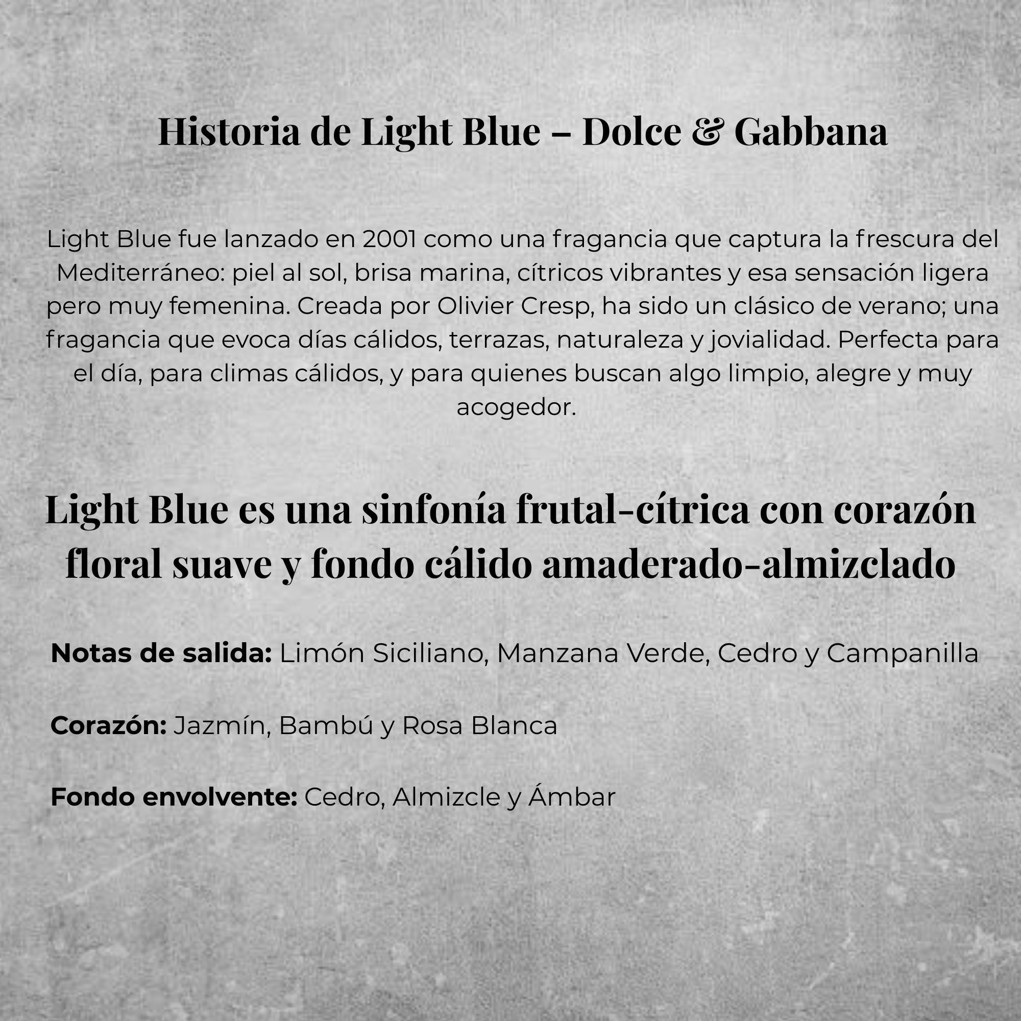 Dolce And Gabbana Light Blue EDT 100ml