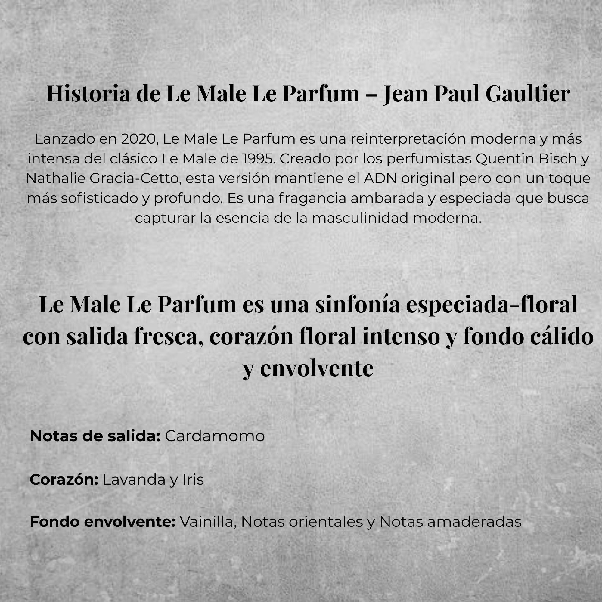 Jean Paul Gaultier Le Male Le parfum EDP 125ml