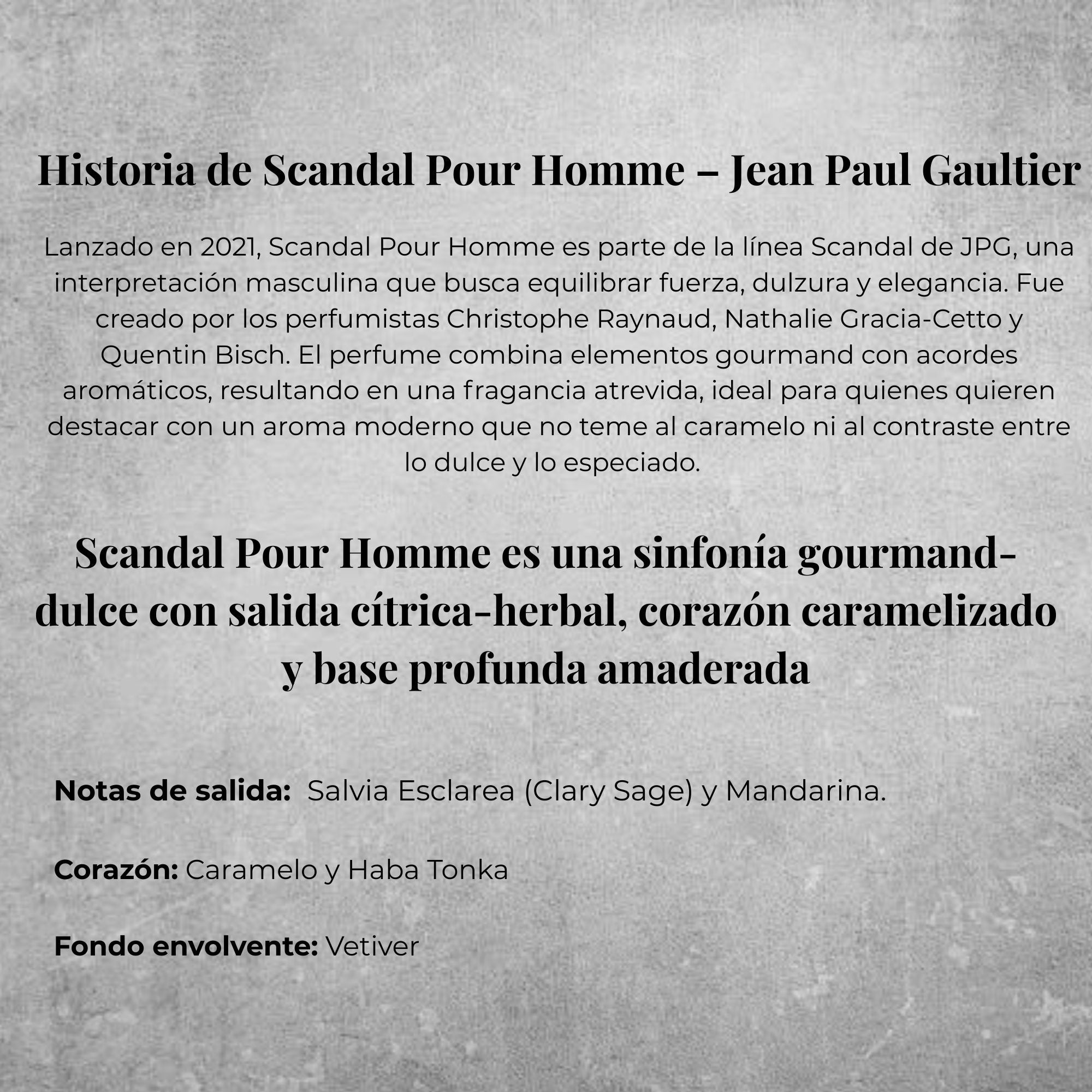 Jean Paul Gaultier Scandal Pour Homme EDT 100ml