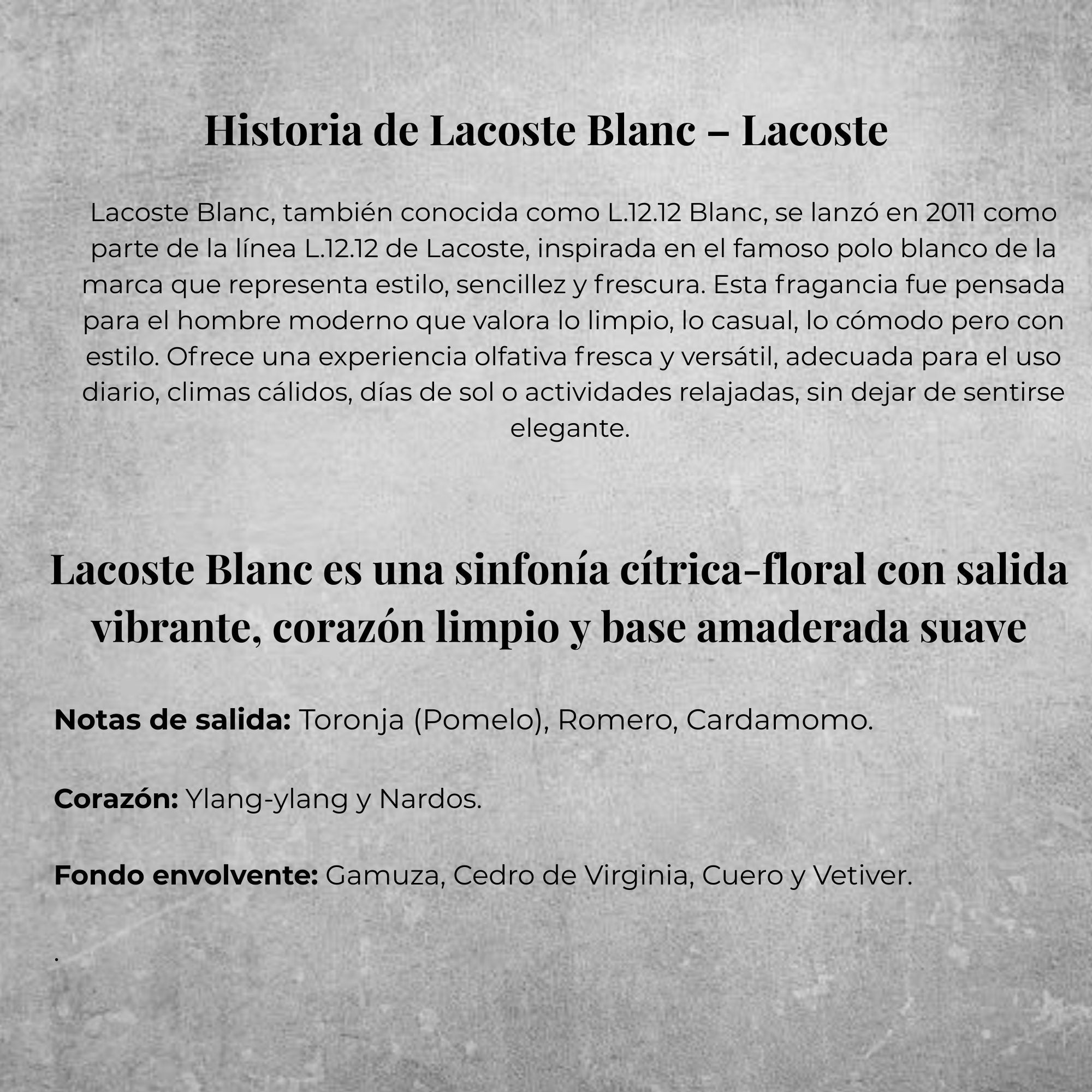 Lacoste Blanc EDT 100ml
