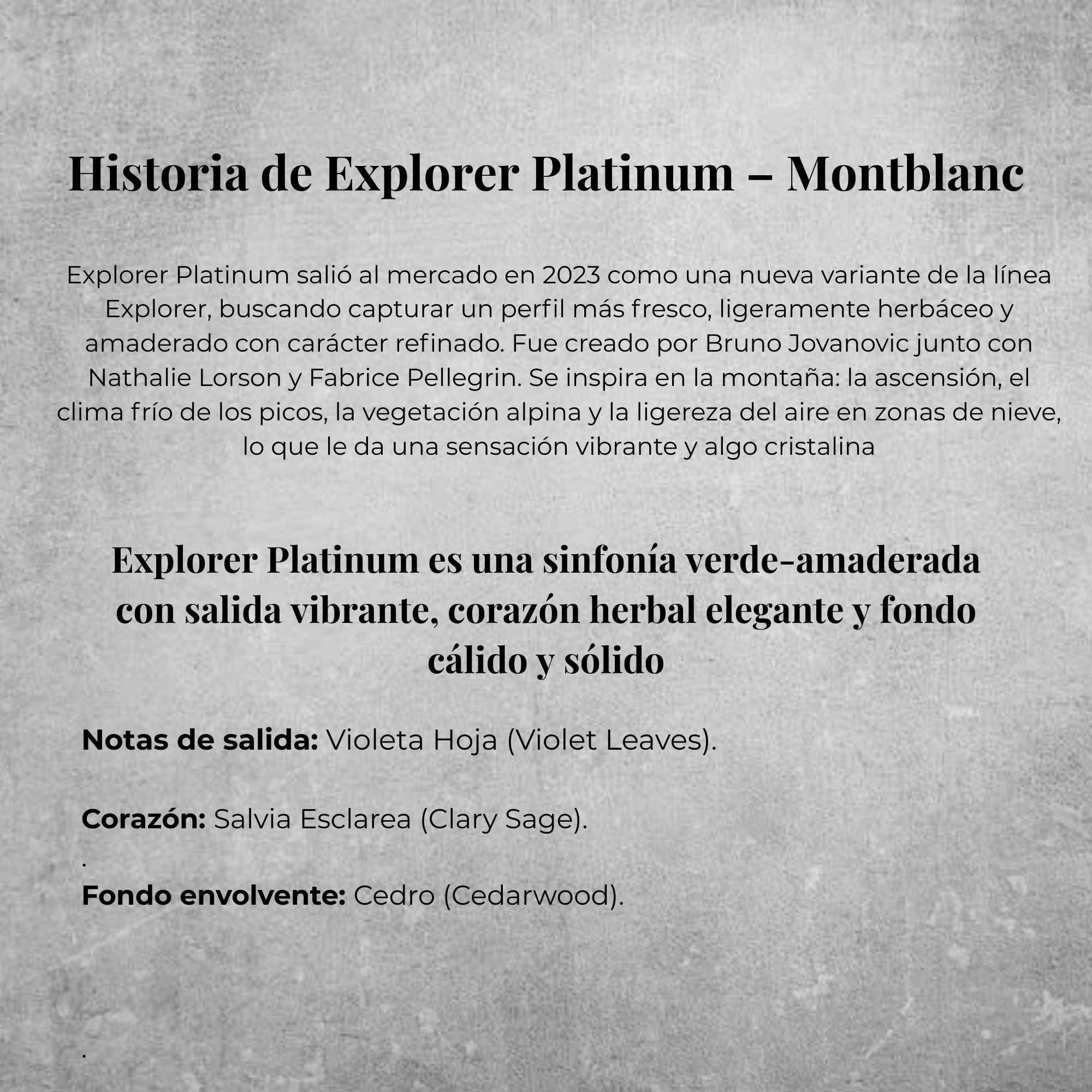 Mont Blanc Explorer Platinum EDP 100ml