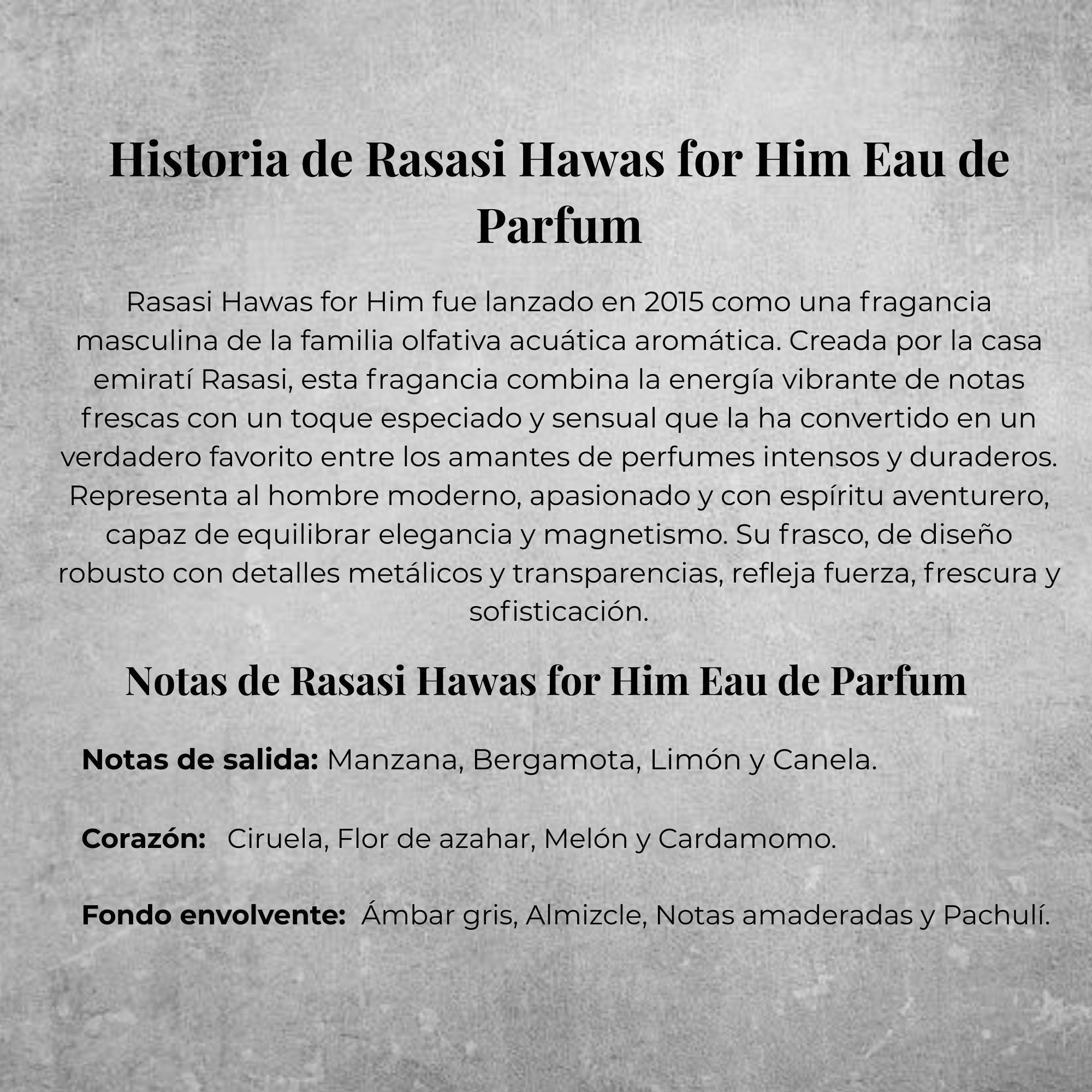 Rasasi Hawas For Him EDP 100ml