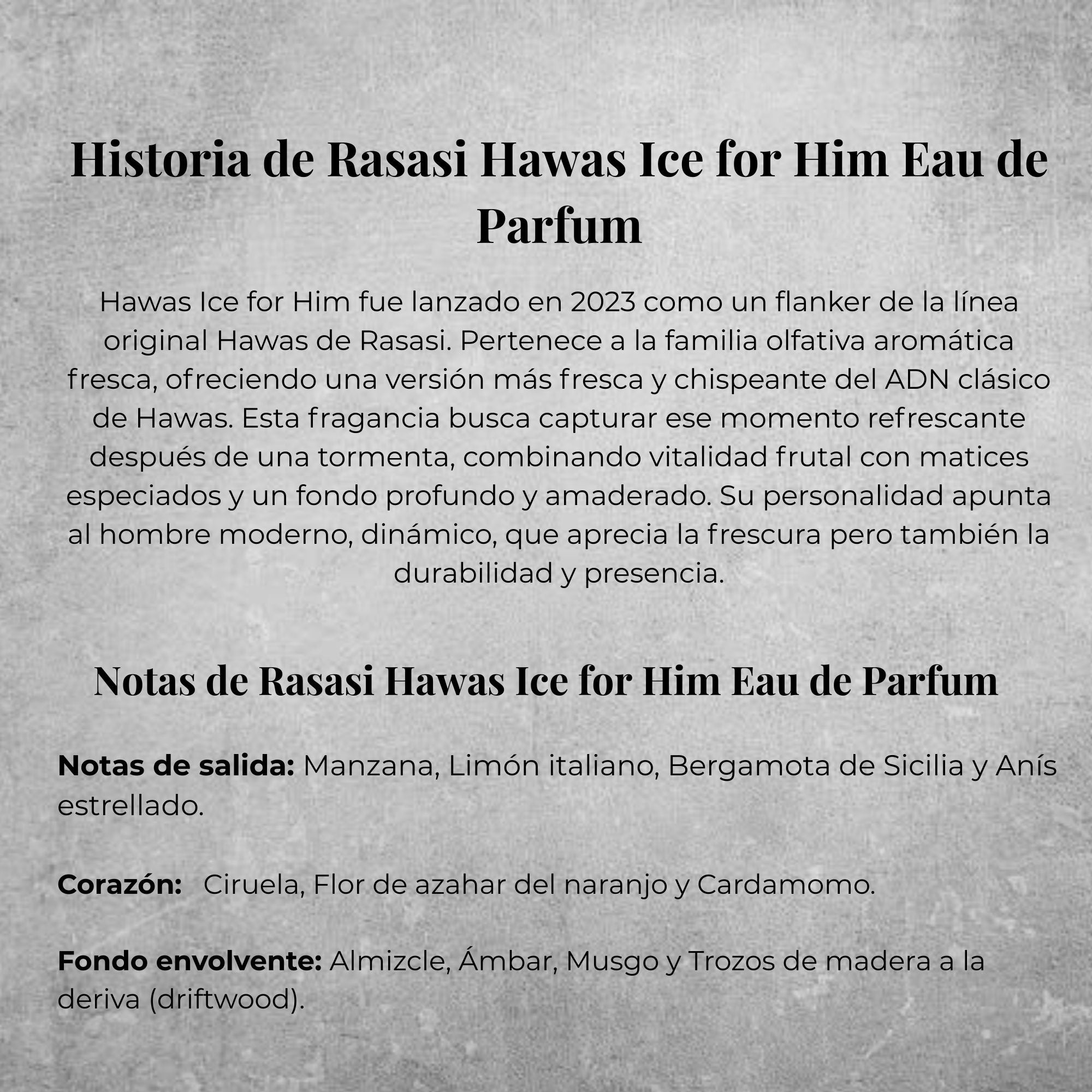 Rasasi Hawas For Him Ice EDP 100ml