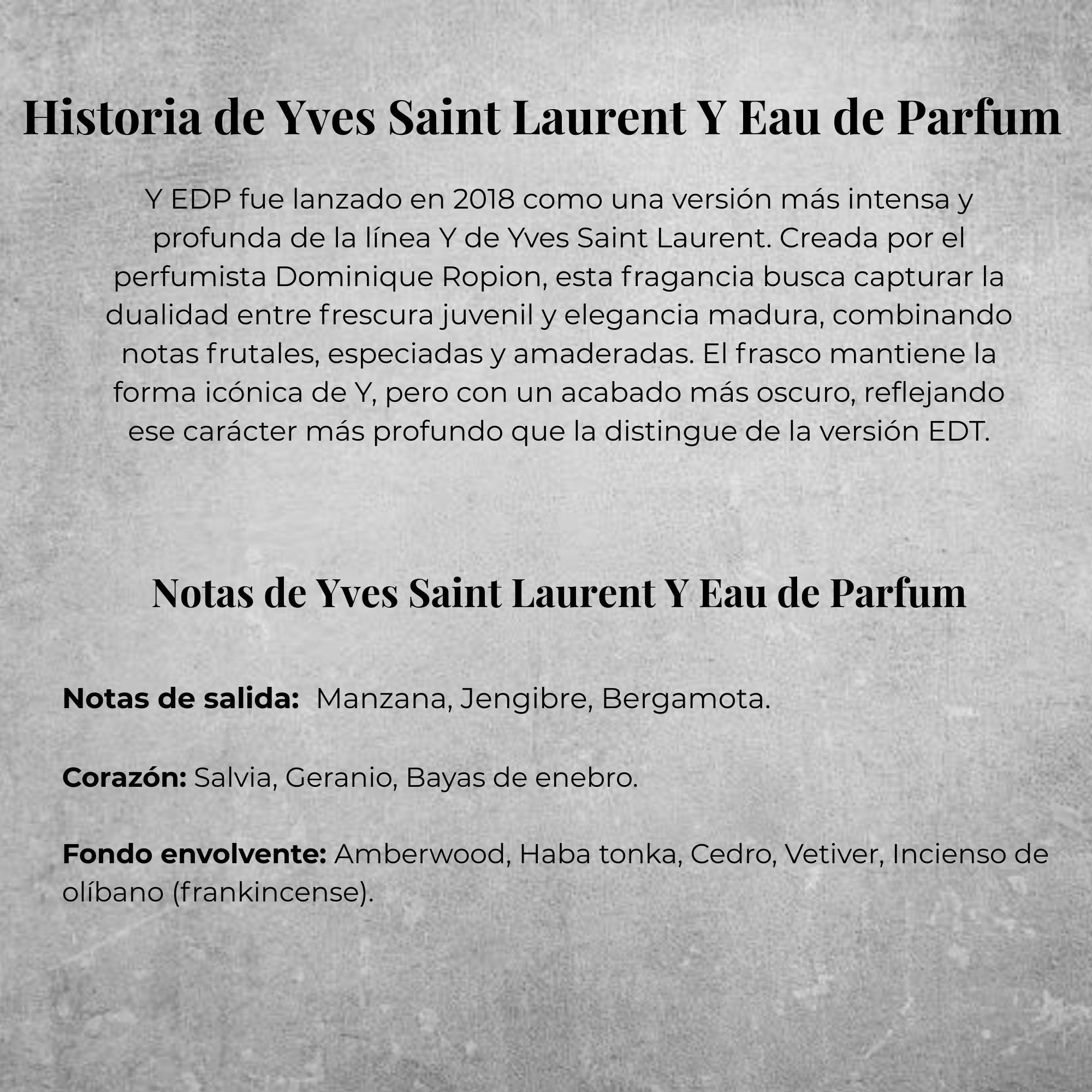 YSL Y Edp EDP 100ml