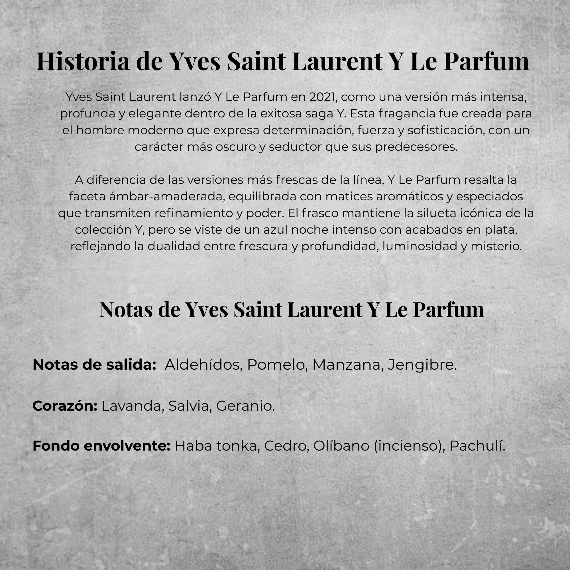 YSL Y Le Parfum Parfum 100ml