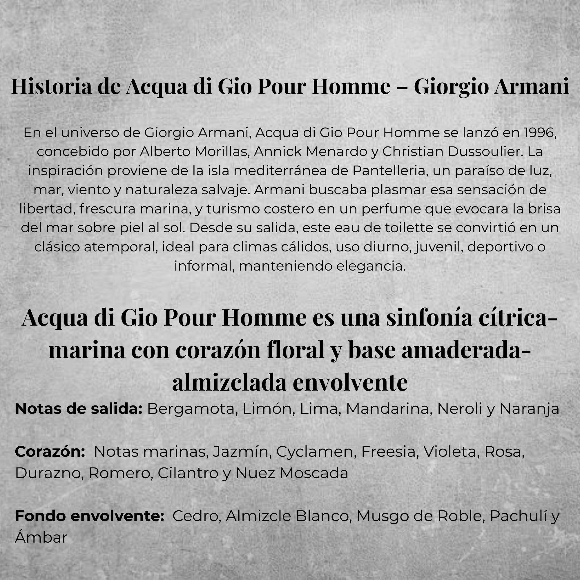 Armani Acqua Di Gio Pour Homme EDT 100ml