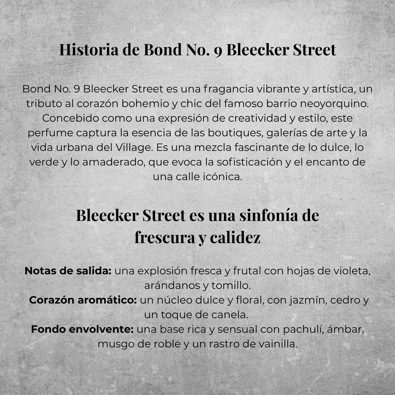 Bond No. 9 Bleecker Street EDP 100ml