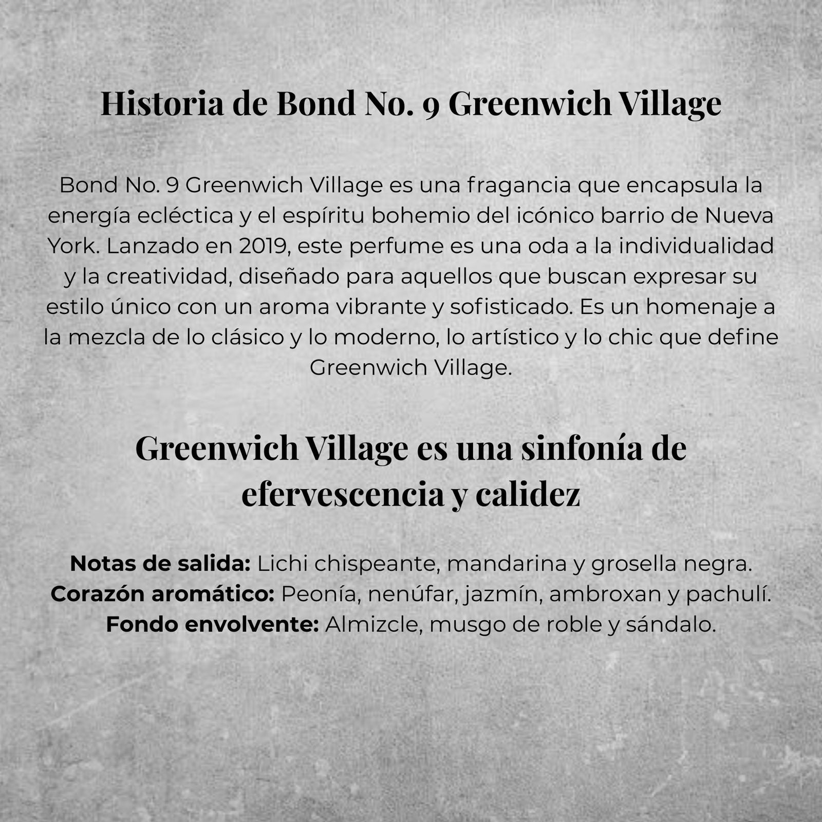 Bond No. 9 Greenwich Village EDP 100ml