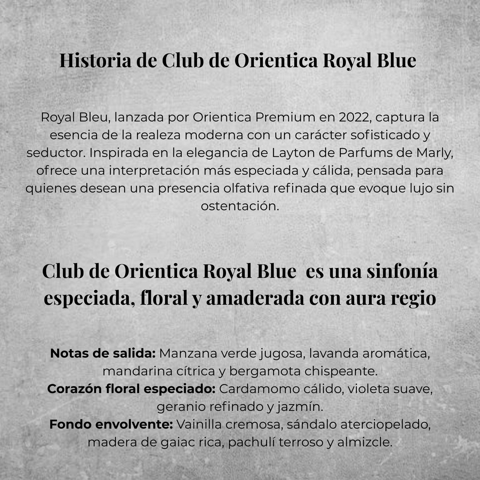 Orientica Royal Bleu EDP 150ml