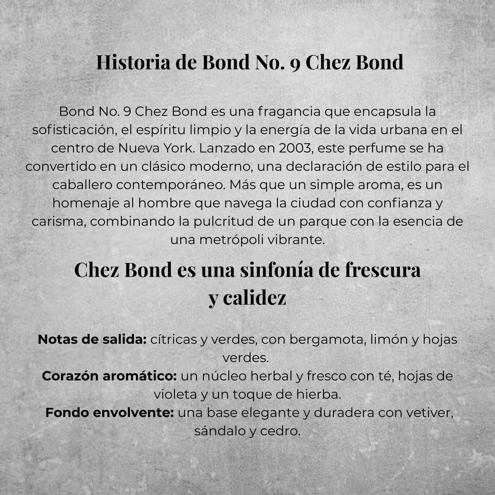 Bond No. 9 Chez Bond EDP 100ml