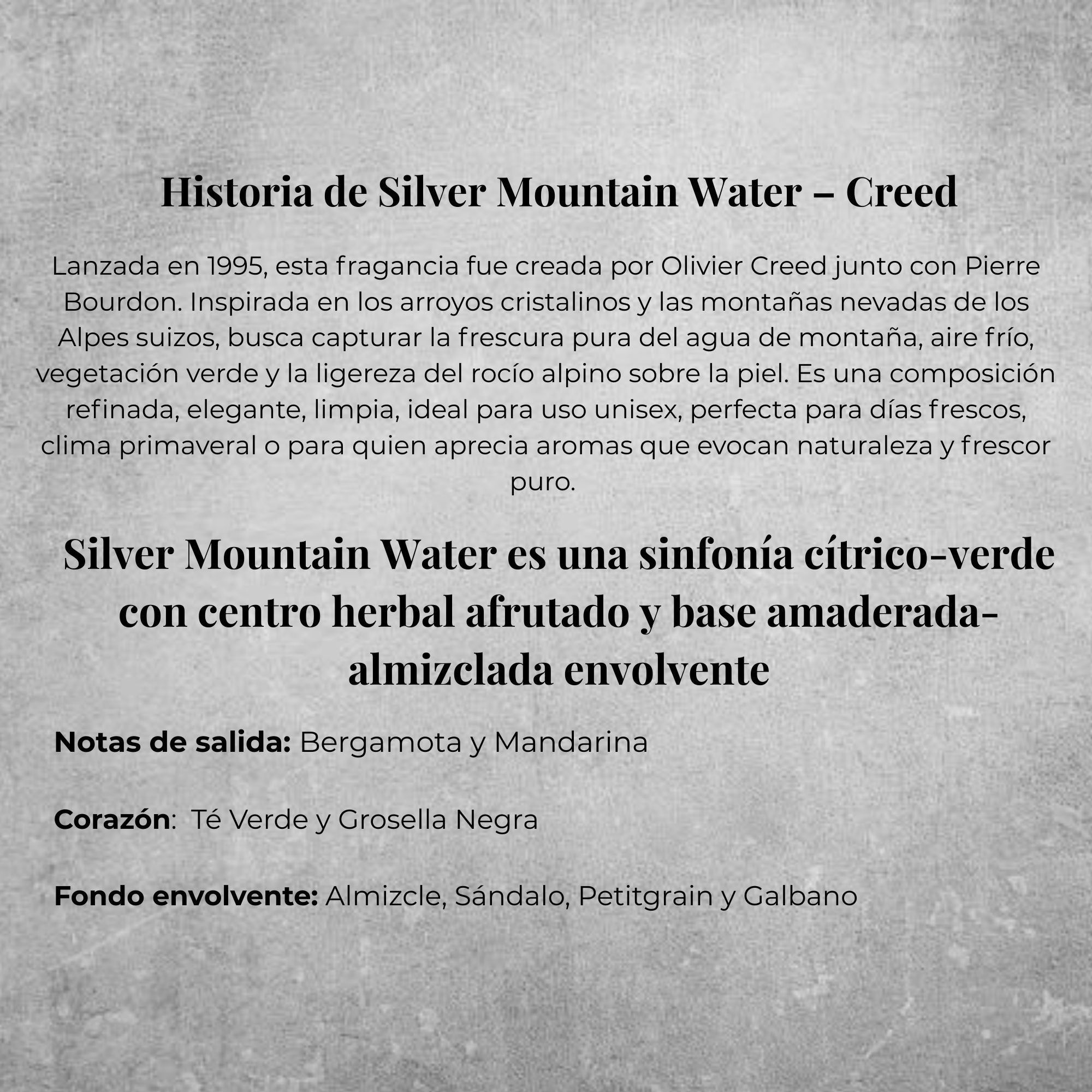 Creed Silver Mountanin Water EDP 100ml