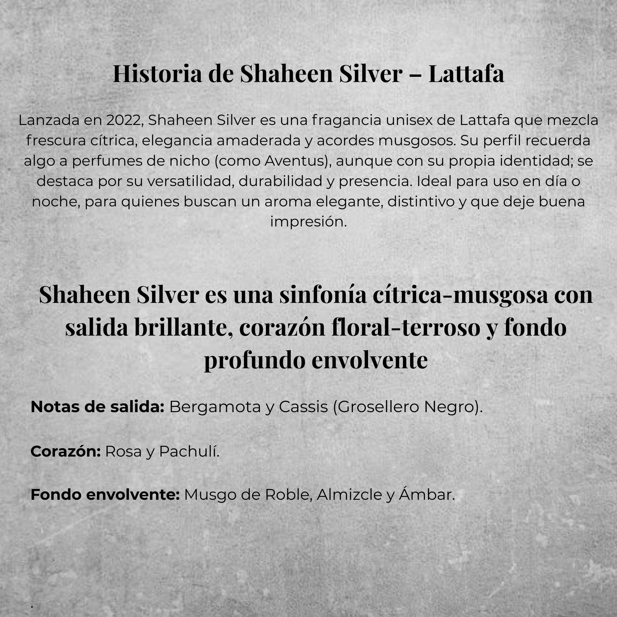 Lattafa Shaheen Silver EDP 100ml
