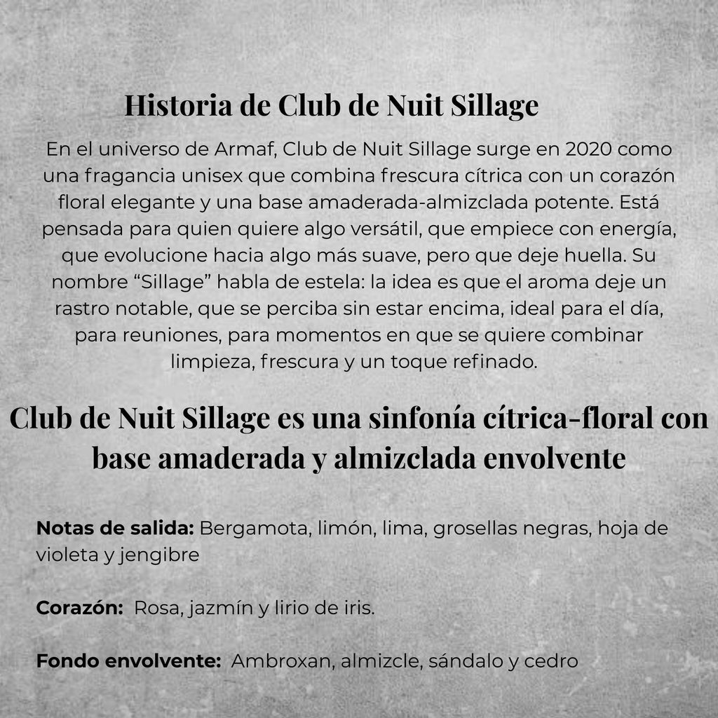 Armaf Club de Nuit Sillage EDP 105ml