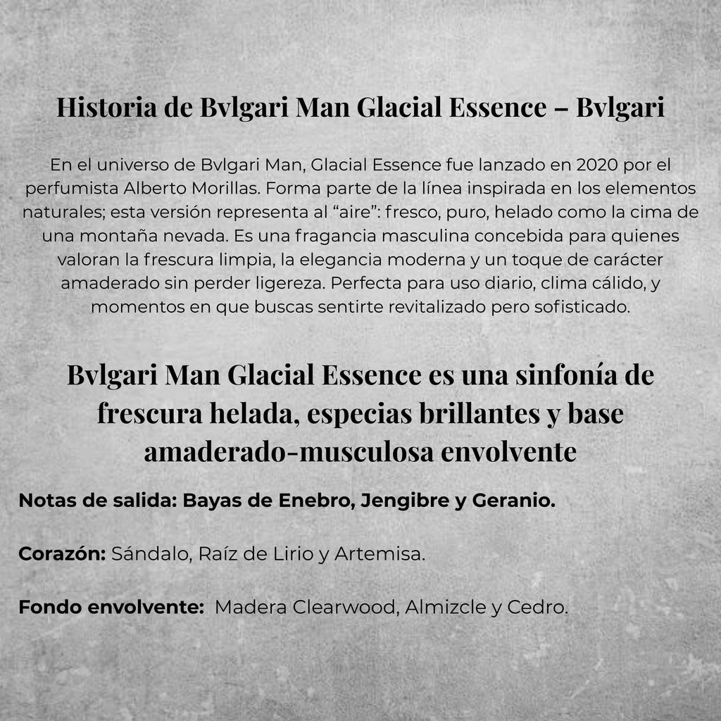Bvlgari Man Glacial Essence EDP 100ml