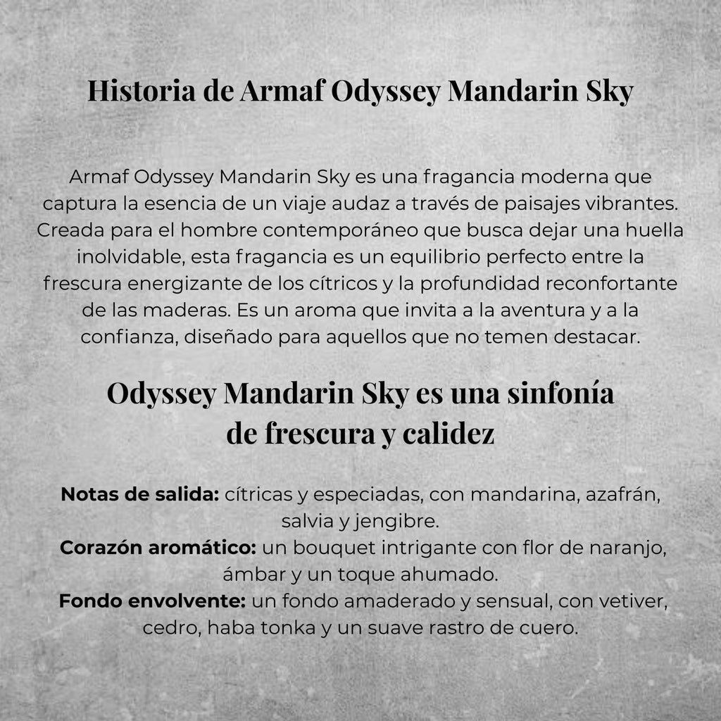Armaf Odyssey Mandarin Sky EDP 100ml