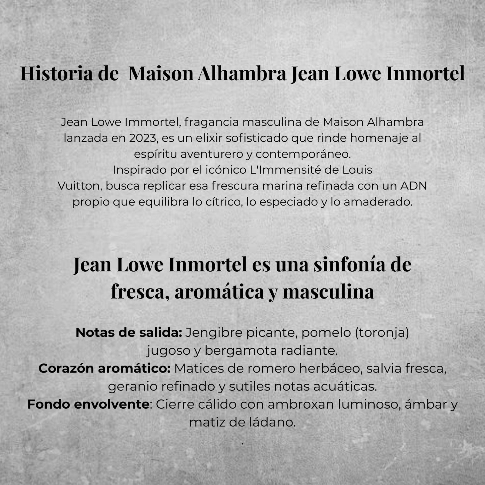 Maison Jean Lowe Immortal EDP 100ml