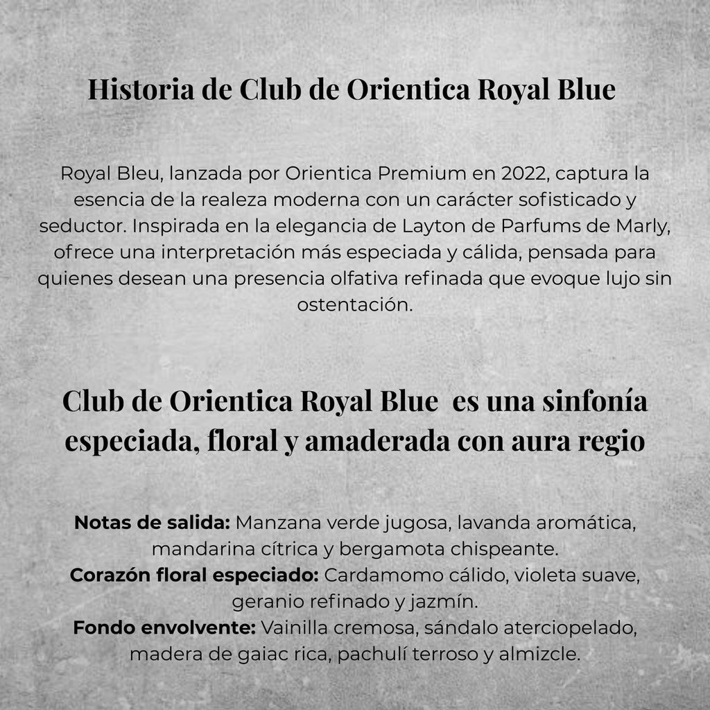 Orientica Royal Bleu EDP 150ml